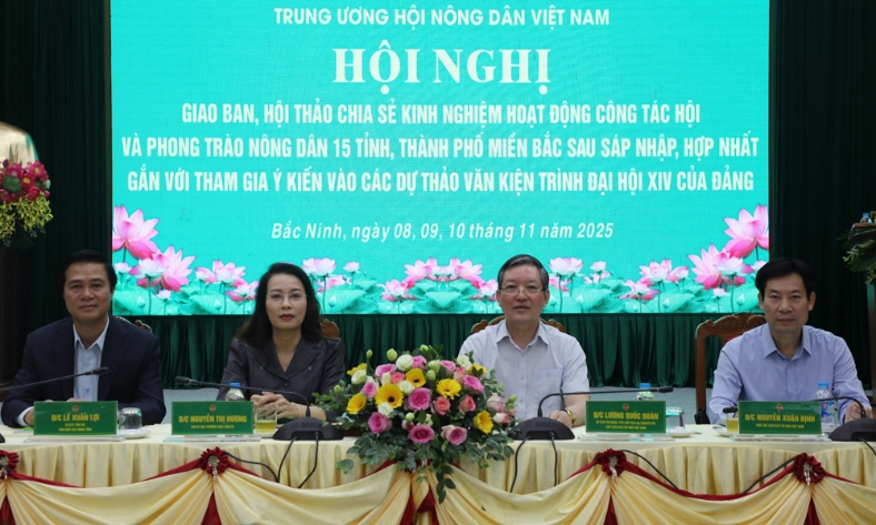  Chia sẻ kinh nghiệm công tác Hội và phong trào nông dân 15 tỉnh, thành phố miền Bắc